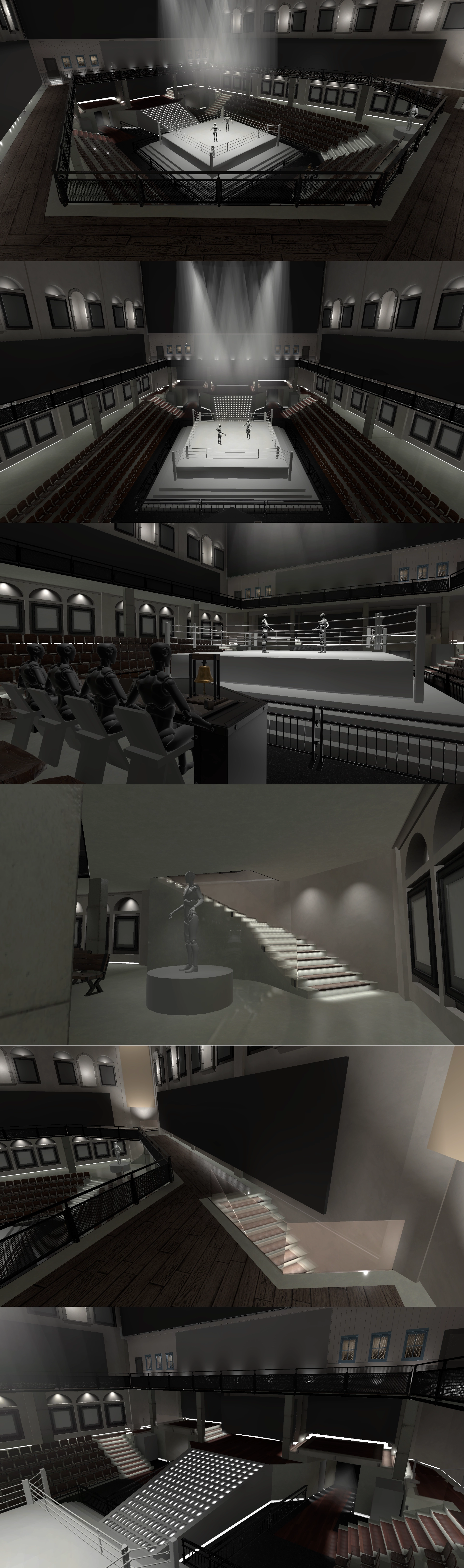 In-engine rendered image showcasing main arena